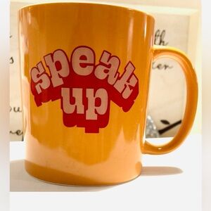 🌺ROOM ESSENTIALS SPEAK UP Coffee Cup🌺